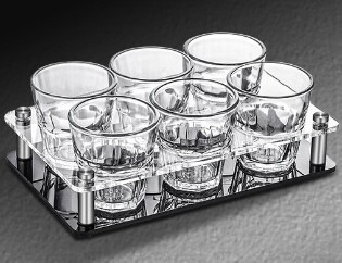 Csészetartó készlet, Anyag: Yak, 6-12 lyukú, Fúrás nélküli telepítés, Modern egyszerű stílus