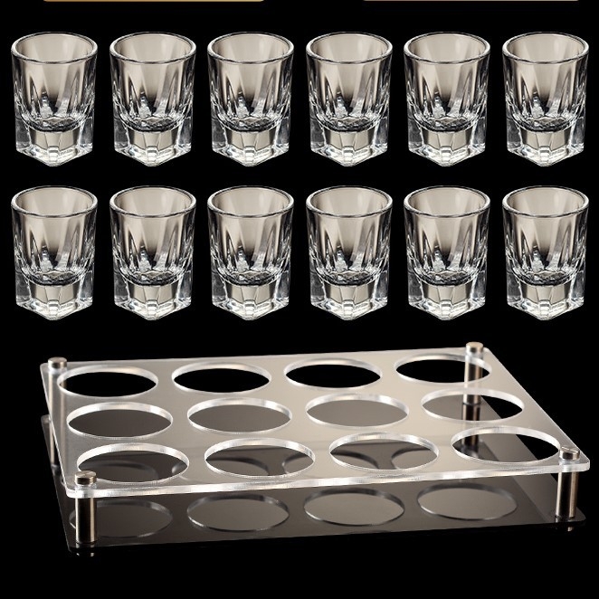 Csészetartó készlet, Anyag: Yak, 6-12 lyukú, Fúrás nélküli telepítés, Modern egyszerű stílus