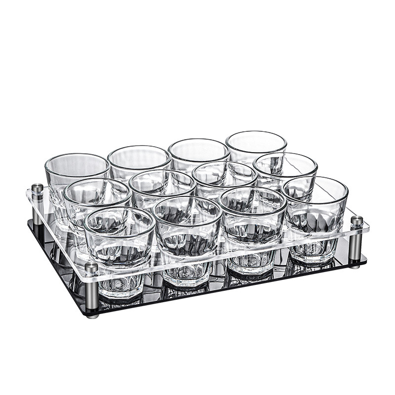 Csészetartó készlet, Anyag: Yak, 6-12 lyukú, Fúrás nélküli telepítés, Modern egyszerű stílus