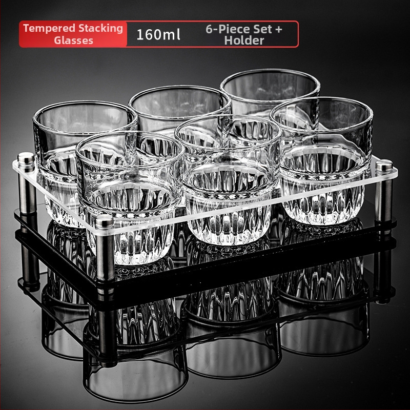 Csészetartó készlet, Anyag: Yak, 6-12 lyukú, Fúrás nélküli telepítés, Modern egyszerű stílus