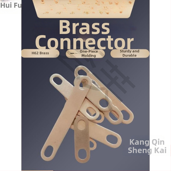 Месингов конектор с покритие от калай за свързване на батерия, нагревателна тръба и моторна електрическа връзка, кръстосано свързване и меден уплътнител (Артикул AS65465161, Тип: Друг, Марка: Друг)