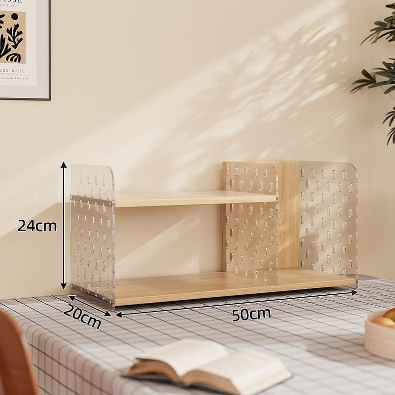 Csészetartó – asztali, többszintes, akril perforált panellel