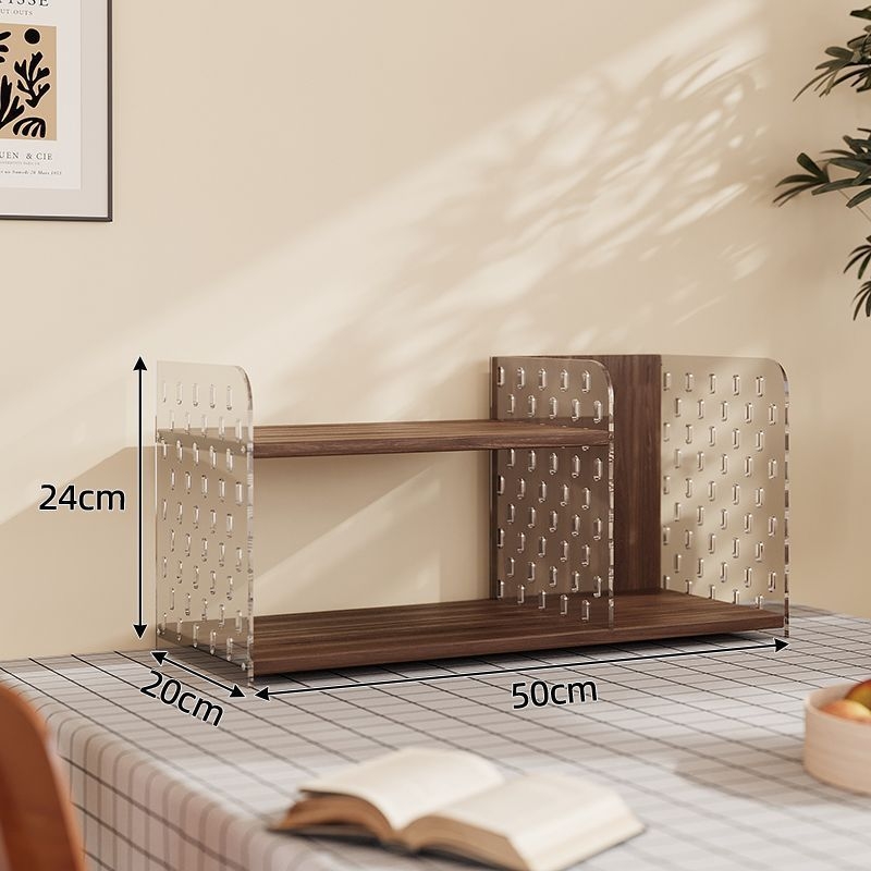 Csészetartó – asztali, többszintes, akril perforált panellel