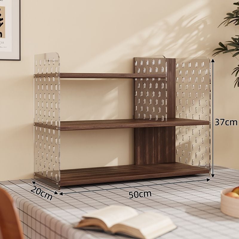 Csészetartó – asztali, többszintes, akril perforált panellel