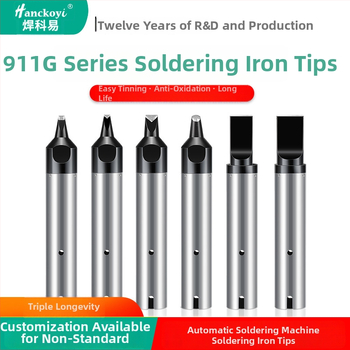 Vârf de lipire 911g – automat, formă plată sau copită, Welding Keyi