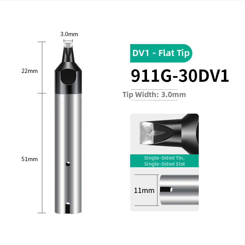 Vârf de lipire 911g – automat, formă plată sau copită, Welding Keyi