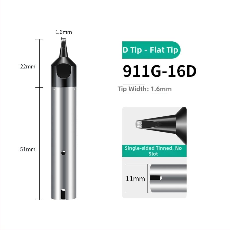 Vârf de lipire 911g – automat, formă plată sau copită, Welding Keyi