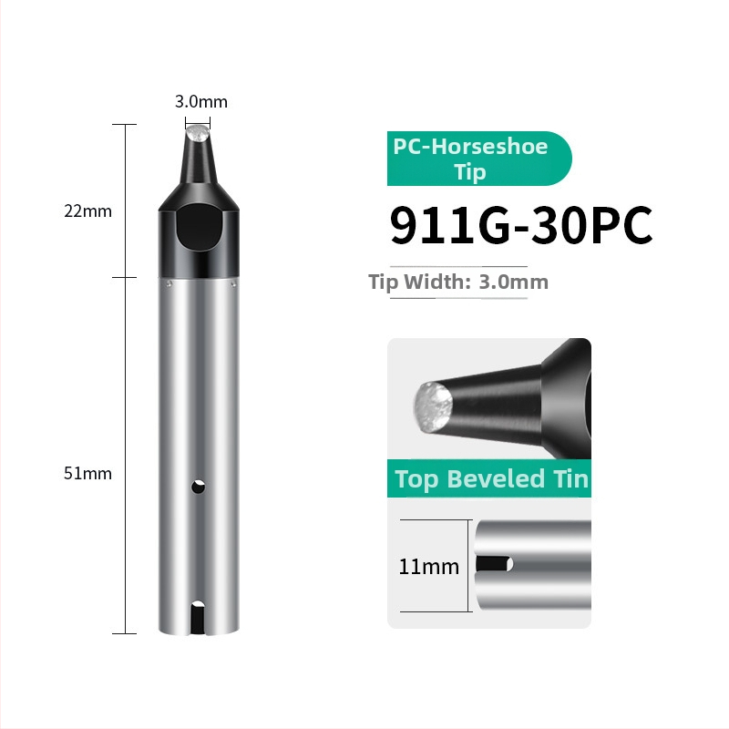 Vârf de lipire 911g – automat, formă plată sau copită, Welding Keyi