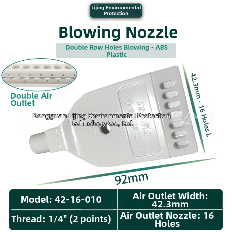 Алуминиева дюза за духане на части – за измиване, сушене и охлаждане; материал: алуминиева сплав; марка: Lijing Environmental Protection