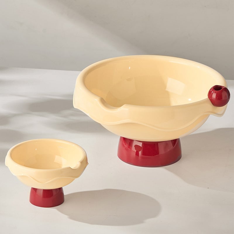 Δίσκος φρούτων για οικιακή χρήση με διπλό σύστημα αποστράγγισης, πλαστικός δίσκος για αποξηραμένα φρούτα και σπόρους (PET+PP; Υψηλής ποιότητας; Νέου κινεζικού στυλ; Μονόχρωμο σχέδιο)