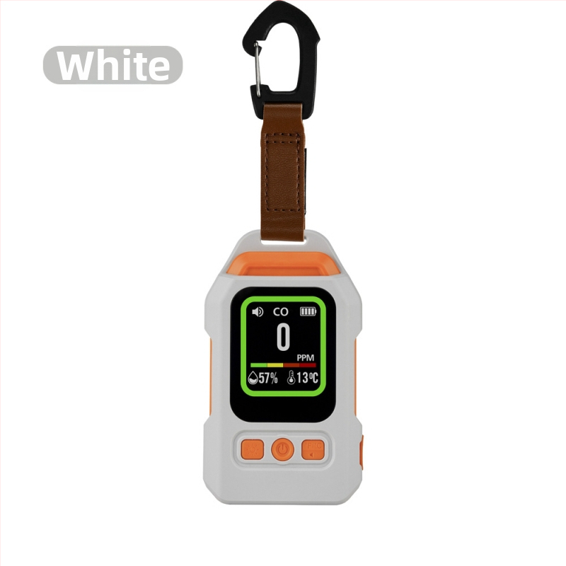 Detector de gaze portabil 4 în 1: CO, CO2, temperatură și umiditate, afișaj TFT, atașare magnetică – măsură 0-1000 ppm, precizie 1 ppm, baterie încorporată de 2000 mAh