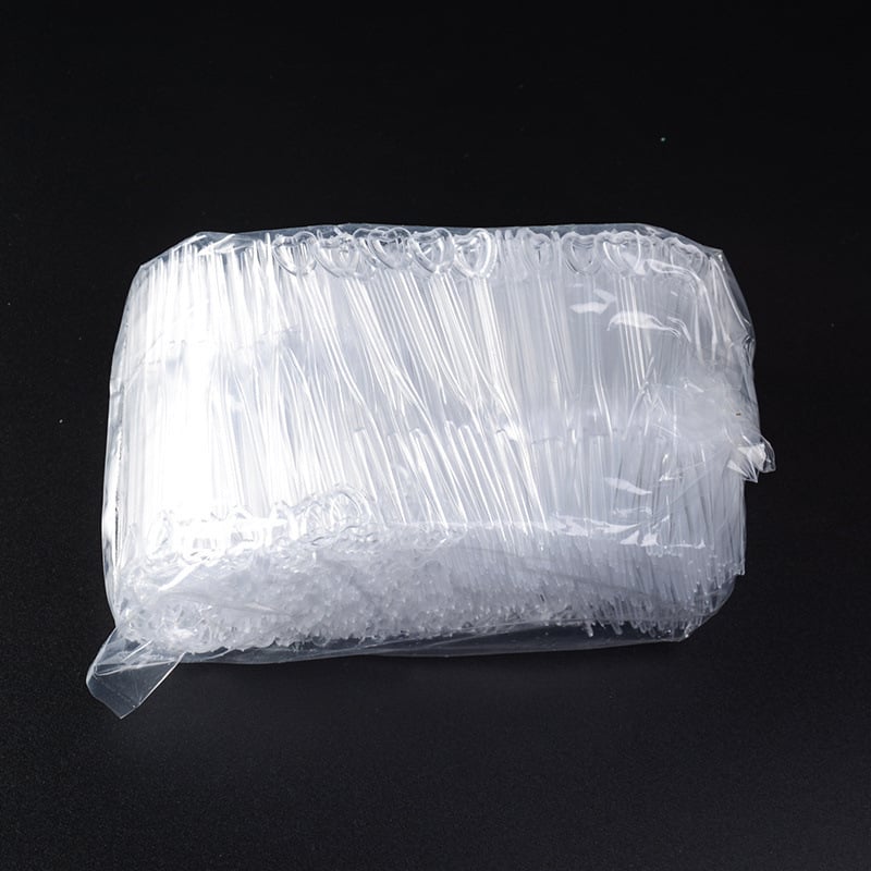 Set de furculițe de fructe de unică folosință, din plastic alimentar, stil nou chinezesc, finisaj oglindă, ambalare individuală