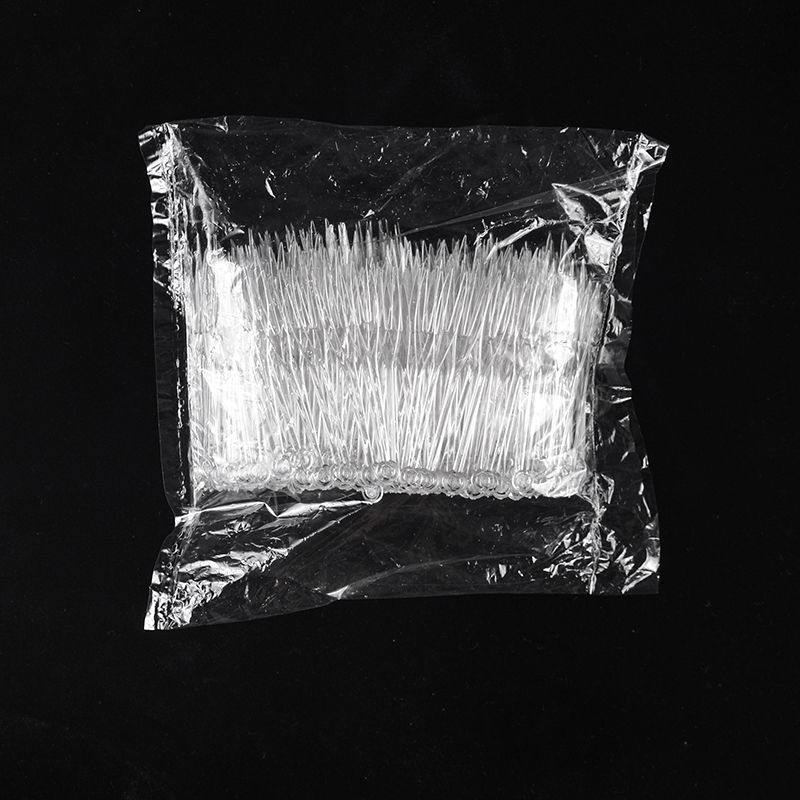 Set de furculițe de fructe de unică folosință, din plastic alimentar, stil nou chinezesc, finisaj oglindă, ambalare individuală