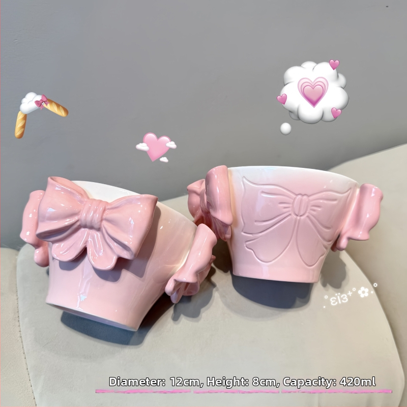 Porcelánový súbor riadu - ručne vyrobený, roztomilý štýl, univerzálne použitie, obsahuje jedálenské taniere, dezertné taniere, ovocné taniere a raňajkové taniere
