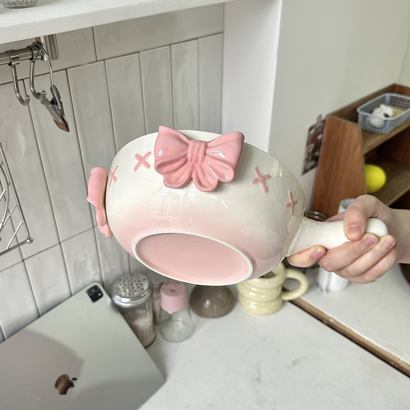 Porcelán étkészlet - kézzel készített, friss és aranyos stílusú, univerzális használatra, tartalmaz étkezési tányérokat, desszert-tálakat, gyümölcstálat és reggeliző tányért