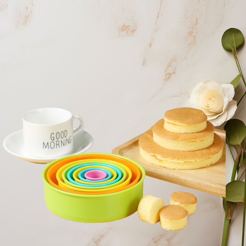 Σετ 38 τεμαχίων κυκλικών πλαστικών καλουπιών με δαντελένια άκρη, διπλής χρήσης για μπισκότα και φύλλα ζύμης για ντάμπλινγκ, υλικό: πλαστικό + ανοξείδωτο ατσάλι