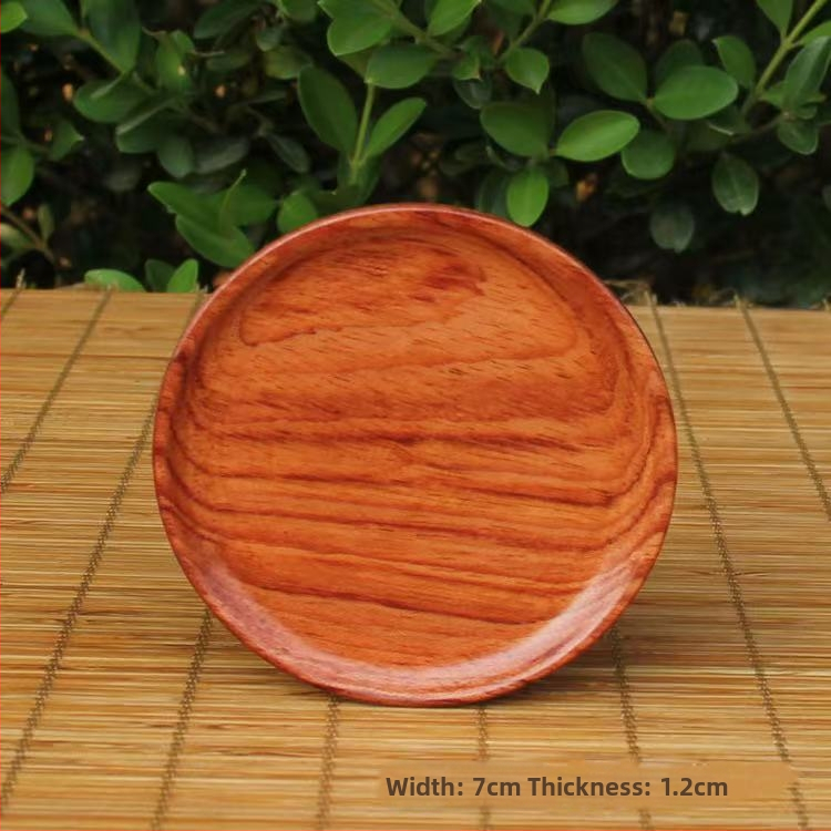Jiahe súprava podložiek pod poháre z masívneho orechového dreva pre kung fu čajovú ceremoniu – moderný minimalistický dizajn čajových doplnkov