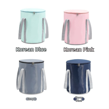 Tarpaulinová nádoba na kúpanie nô na nohy, skladací dizajn, pre kúpanie dieťaťa