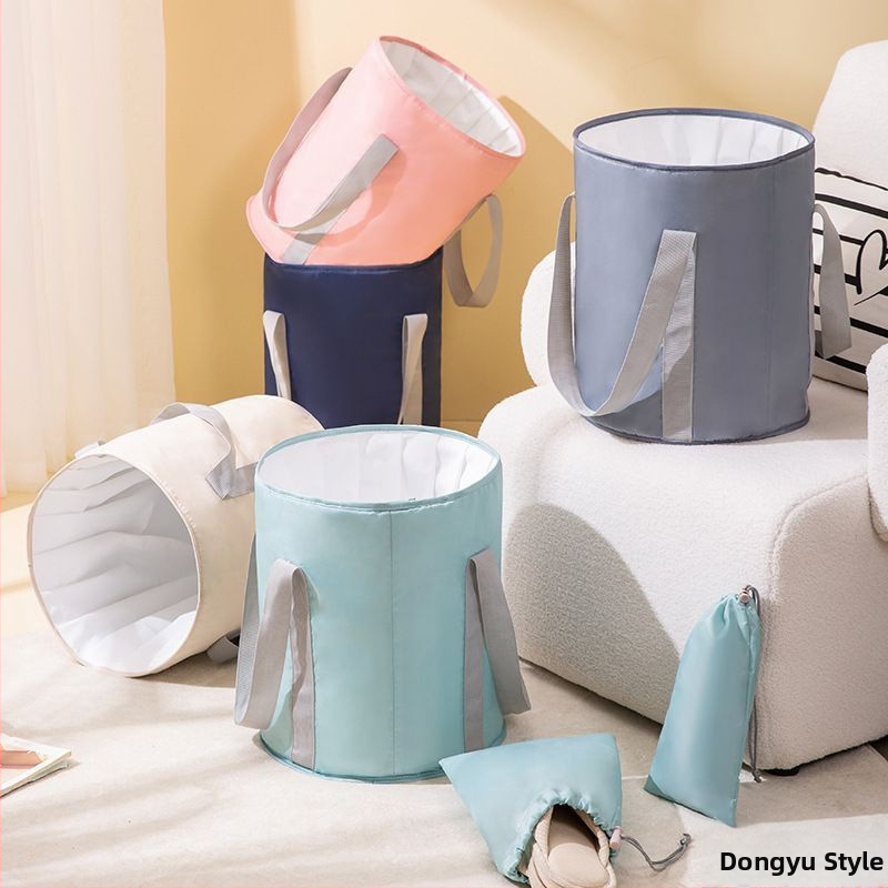 Tarpaulinová nádoba na kúpanie nô na nohy, skladací dizajn, pre kúpanie dieťaťa