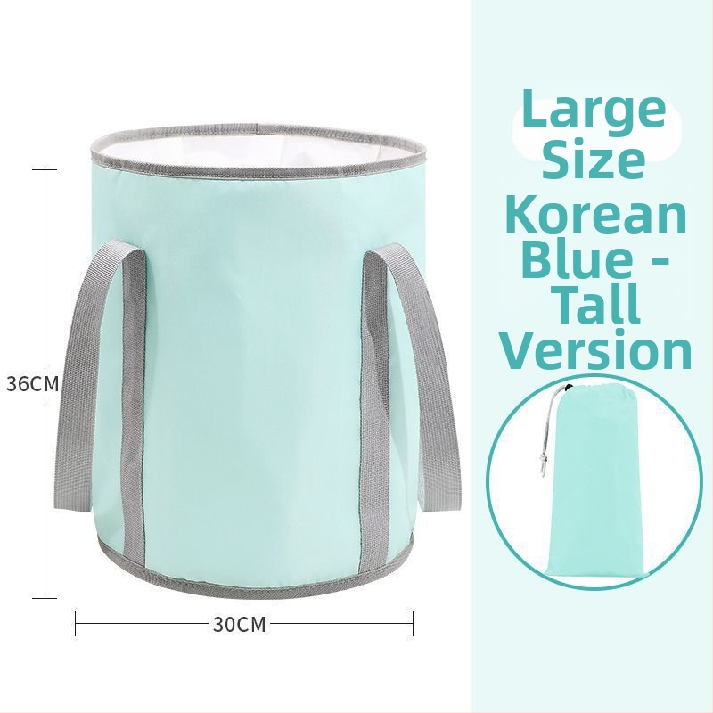 Tarpaulinová nádoba na kúpanie nô na nohy, skladací dizajn, pre kúpanie dieťaťa