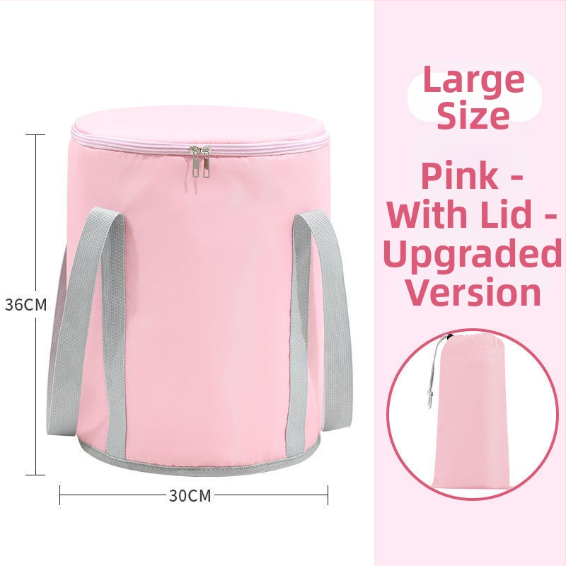 Tarpaulinová nádoba na kúpanie nô na nohy, skladací dizajn, pre kúpanie dieťaťa