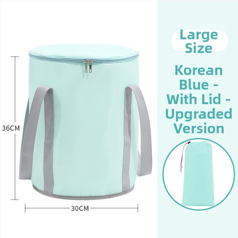 Tarpaulinová nádoba na kúpanie nô na nohy, skladací dizajn, pre kúpanie dieťaťa