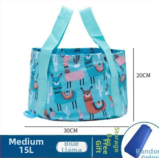 Langcheng prenosná skladacia plastová vaňa na nohy na namáčanie