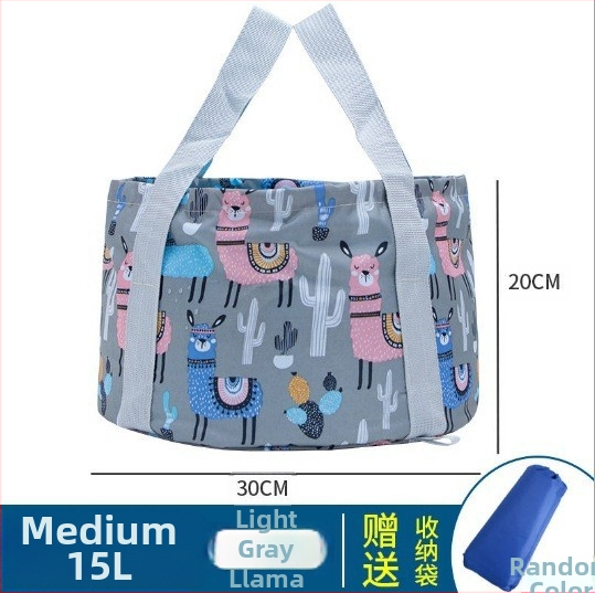 Langcheng prenosná skladacia plastová vaňa na nohy na namáčanie