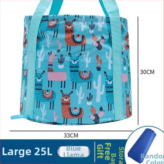 Langcheng prenosná skladacia plastová vaňa na nohy na namáčanie