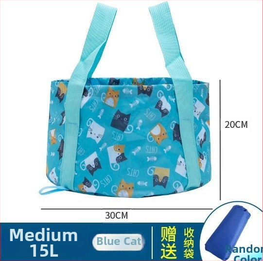 Langcheng prenosná skladacia plastová vaňa na nohy na namáčanie