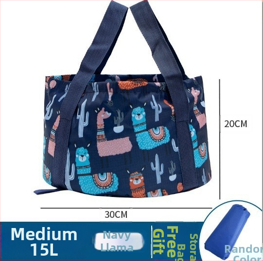 Langcheng prenosná skladacia plastová vaňa na nohy na namáčanie