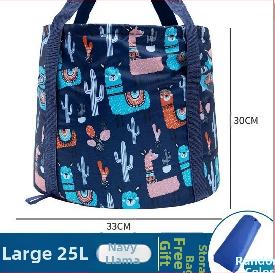 Langcheng prenosná skladacia plastová vaňa na nohy na namáčanie