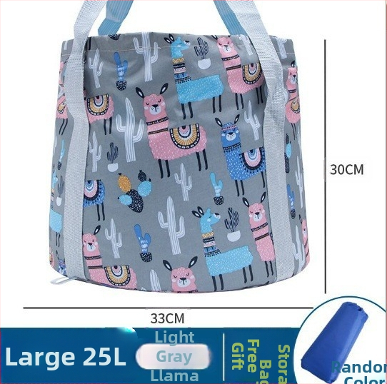 Langcheng prenosná skladacia plastová vaňa na nohy na namáčanie