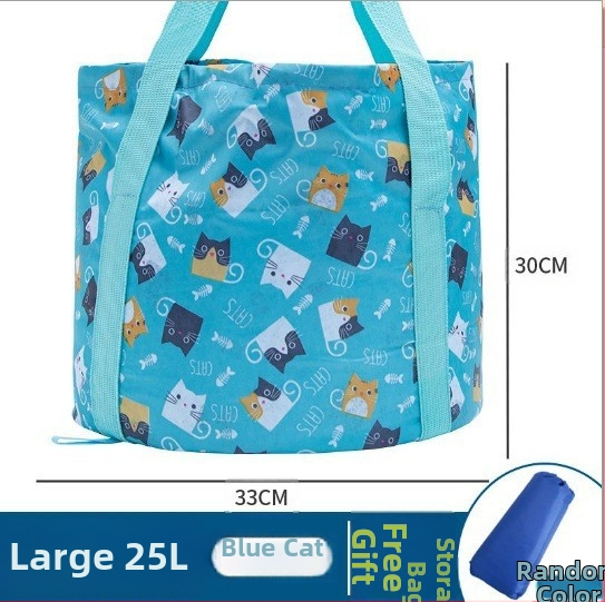 Langcheng prenosná skladacia plastová vaňa na nohy na namáčanie