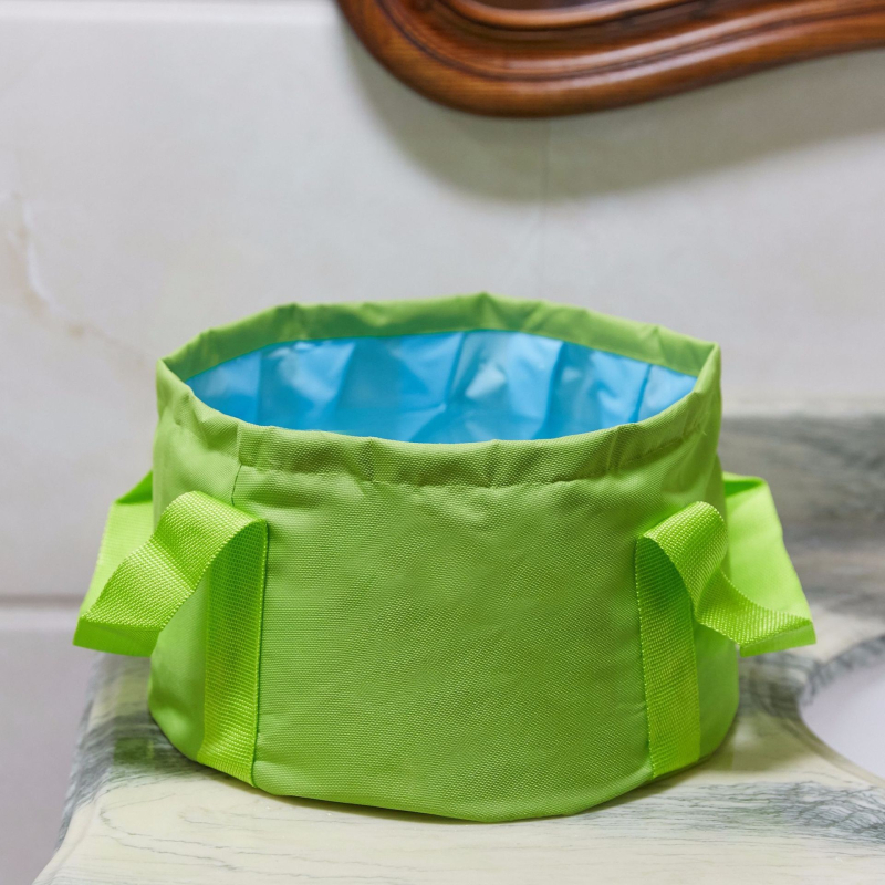 Langcheng преносим сгъваем пластмасов басейн за крака за потапяне