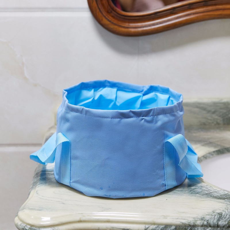 Langcheng преносим сгъваем пластмасов басейн за крака за потапяне