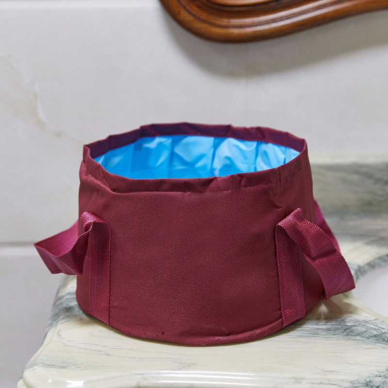 Langcheng преносим сгъваем пластмасов басейн за крака за потапяне