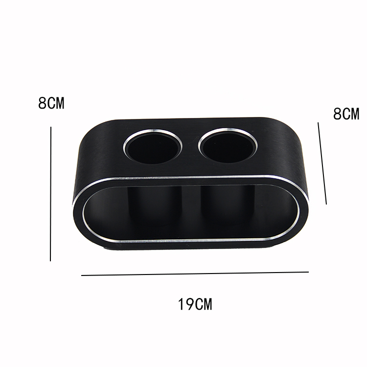 Μεταλλικό επιτραπέζιο σετ KTV: βάση μικροφώνου, θήκη χαρτοπετσετών, τασάκι και φωτιζόμενη βάση για φρούτα