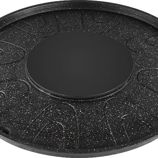 Ολοκληρωμένο χωρίς καπνό ηλεκτρικό γκριλ και πλάκα για κατσαρόλα, κυκλικού σχήματος αλουμινένιο αντικολλητικό, πολλαπλών χρήσεων, βάρος 1,65 kg, προσαρμοσμένη επεξεργασία