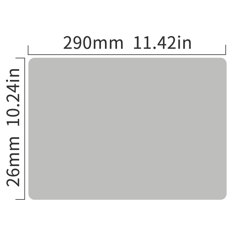 Silikonski podmetač za stol, prehrambena kvaliteta, toplinska izolacija, kvadratnog oblika, mogućnost ispisa uzorka