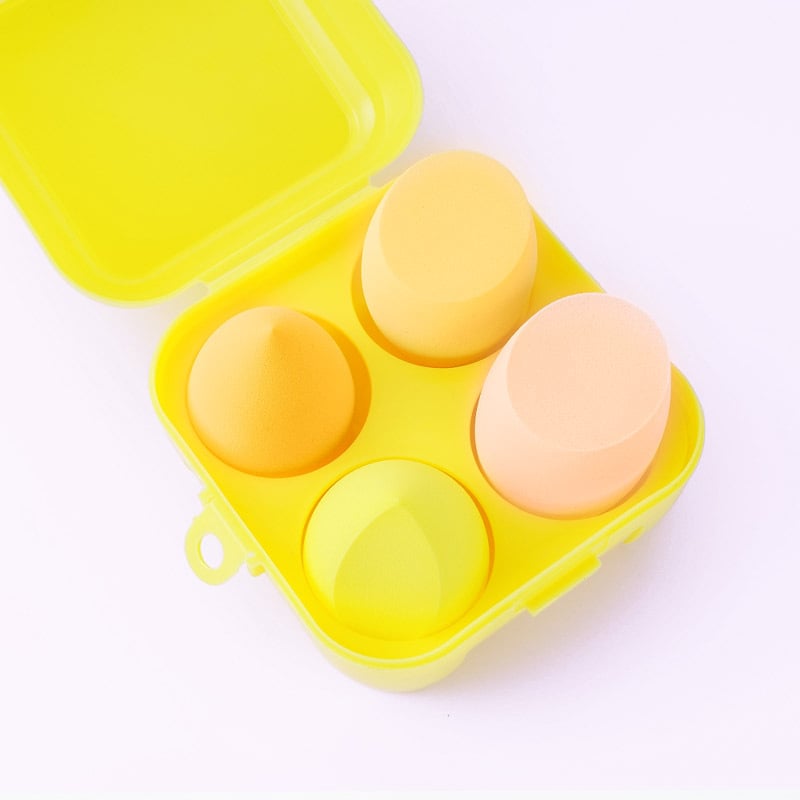 Markina grožio kempinė makiažui, kiaušinio formos, medžiaga: kempinė, 4 vnt