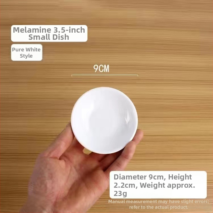 Melamínová dip miska, kruhového tvaru, s kvetinovým vzorom, retro štýl, na omáčky