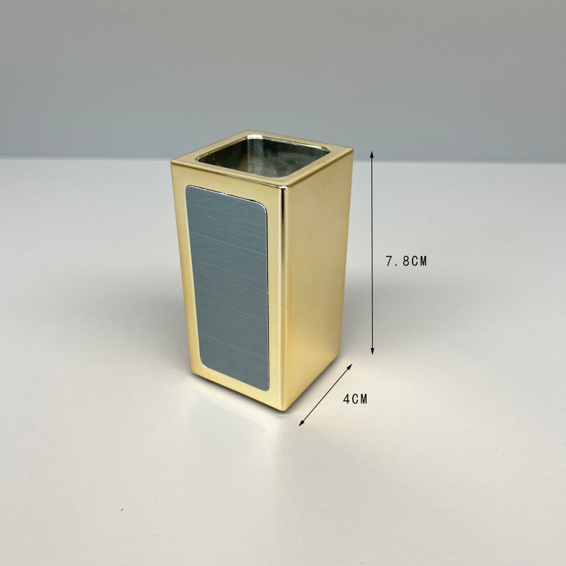 Rozsdamentes acél mikrofonállvány hamuval és pohártartóval – KTV asztali dekoráció, modern letisztult stílus, tároló funkció, 500 g