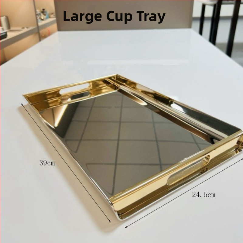 Rozsdamentes acél mikrofonállvány hamuval és pohártartóval – KTV asztali dekoráció, modern letisztult stílus, tároló funkció, 500 g