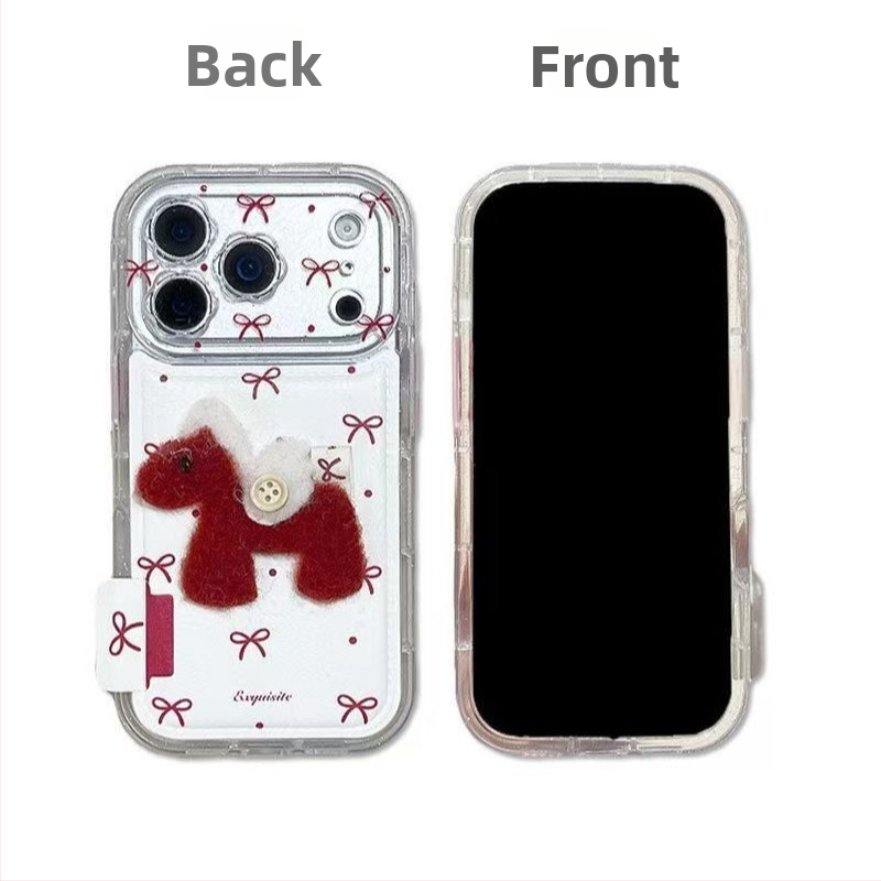 Ochranné puzdro na iPhone — Mäkká guma, reliéfne vyhotovenie, Ochrana proti nárazom, Kompatibilné s Apple