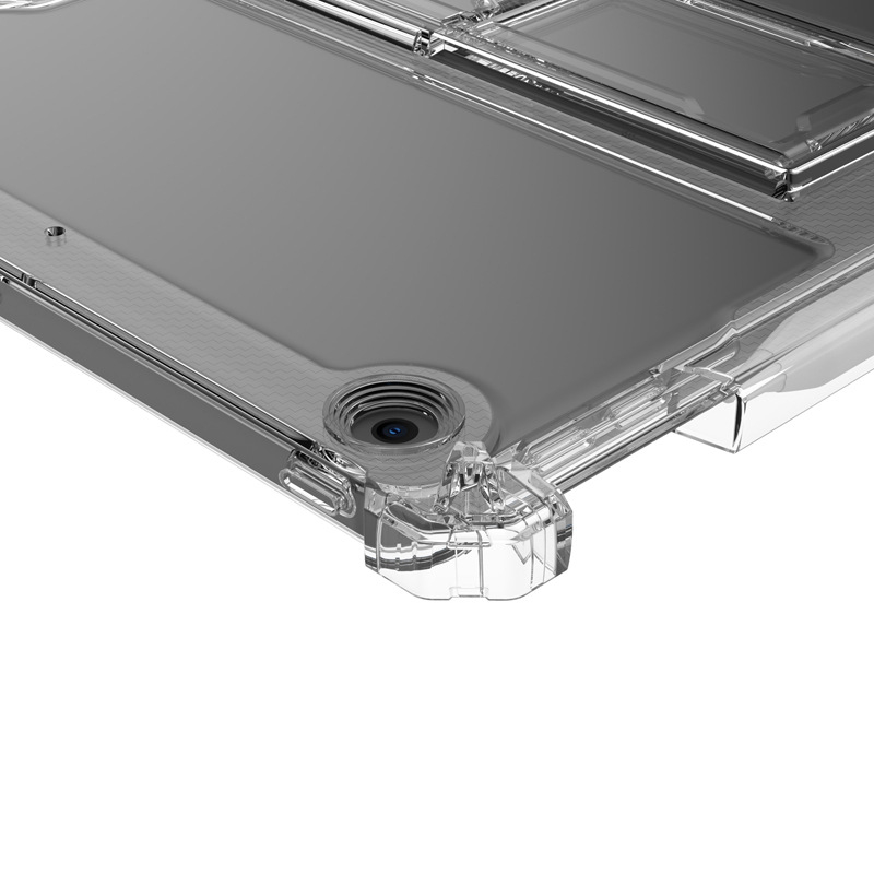 Carcasă TPU pentru iPad cu suport – design pliabil, șocproof, anti-cădere, disipare a căldurii, anti-amprentare, pentru iPad Apple