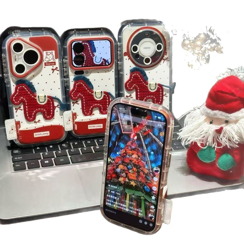 Калъф за iPhone с релефна точкова шарка, защита срещу изпускане, мек силикон, подвижна поставка