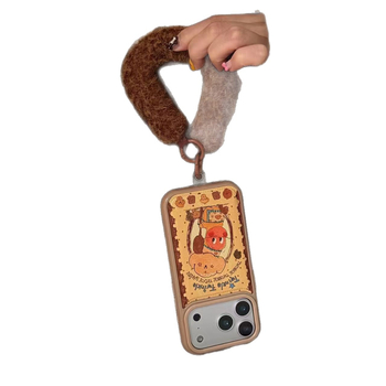 Калъф за iPhone с текстура на кожа – релефен дизайн Graffiti Chef Star Man, антипадане, мек гел материал, за Apple iPhone