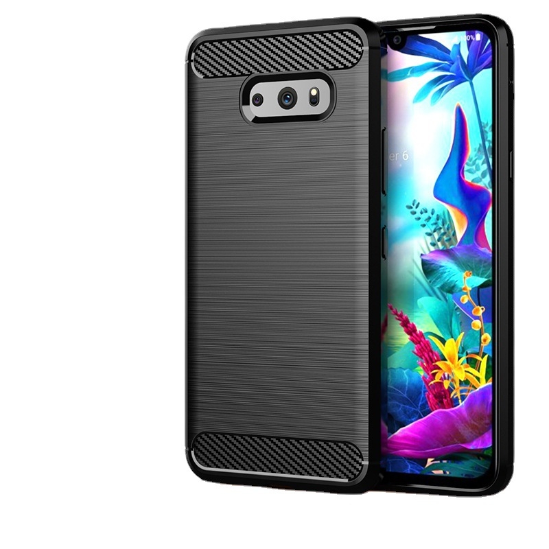 Pouzdro pre LG V50S / V50 ThinQ / G8X, TPU vstrekovaná konštrukcia – prispôsobiteľné, tlmenie otrasov, ochrana proti pádu, odvádzanie tepla