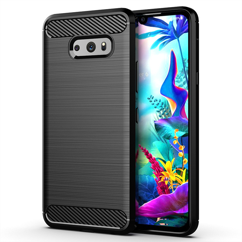 Pouzdro pre LG V50S / V50 ThinQ / G8X, TPU vstrekovaná konštrukcia – prispôsobiteľné, tlmenie otrasov, ochrana proti pádu, odvádzanie tepla